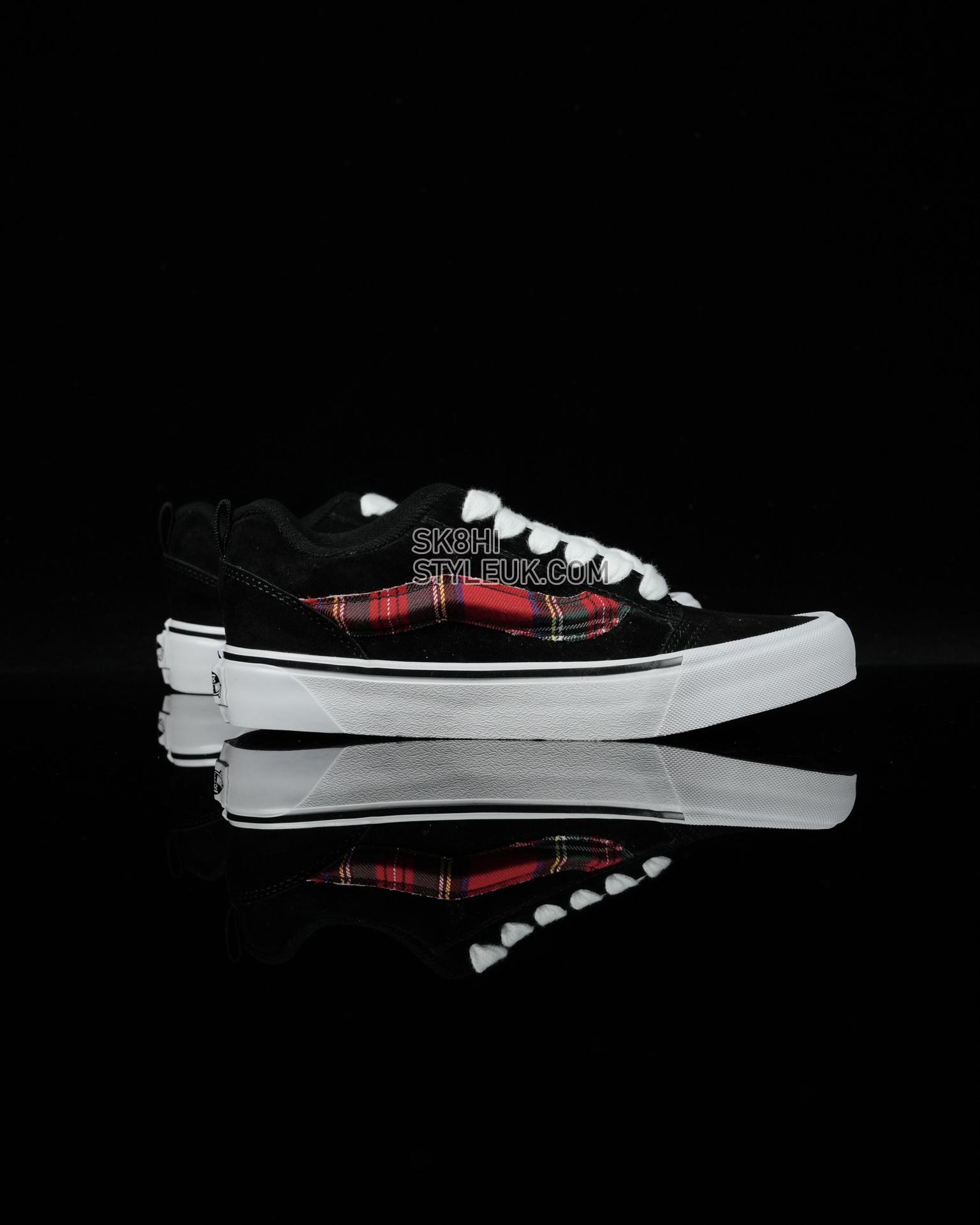 Vans Knu Skool Mens Womens - Rave Plaid Black/Plaid VN0009QC3M5 Shoes