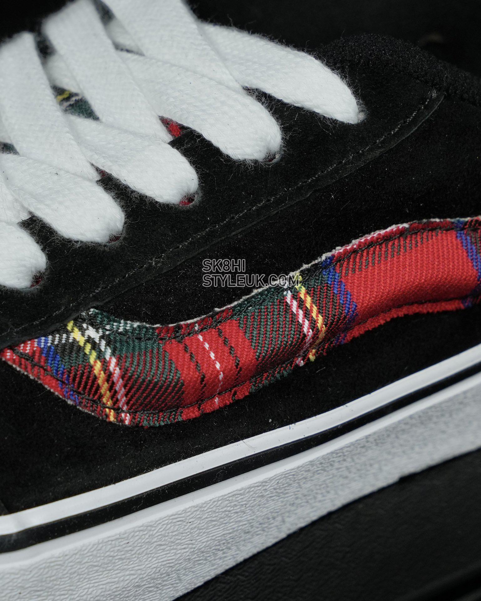 Vans Knu Skool Mens Womens - Rave Plaid Black/Plaid VN0009QC3M5 Shoes