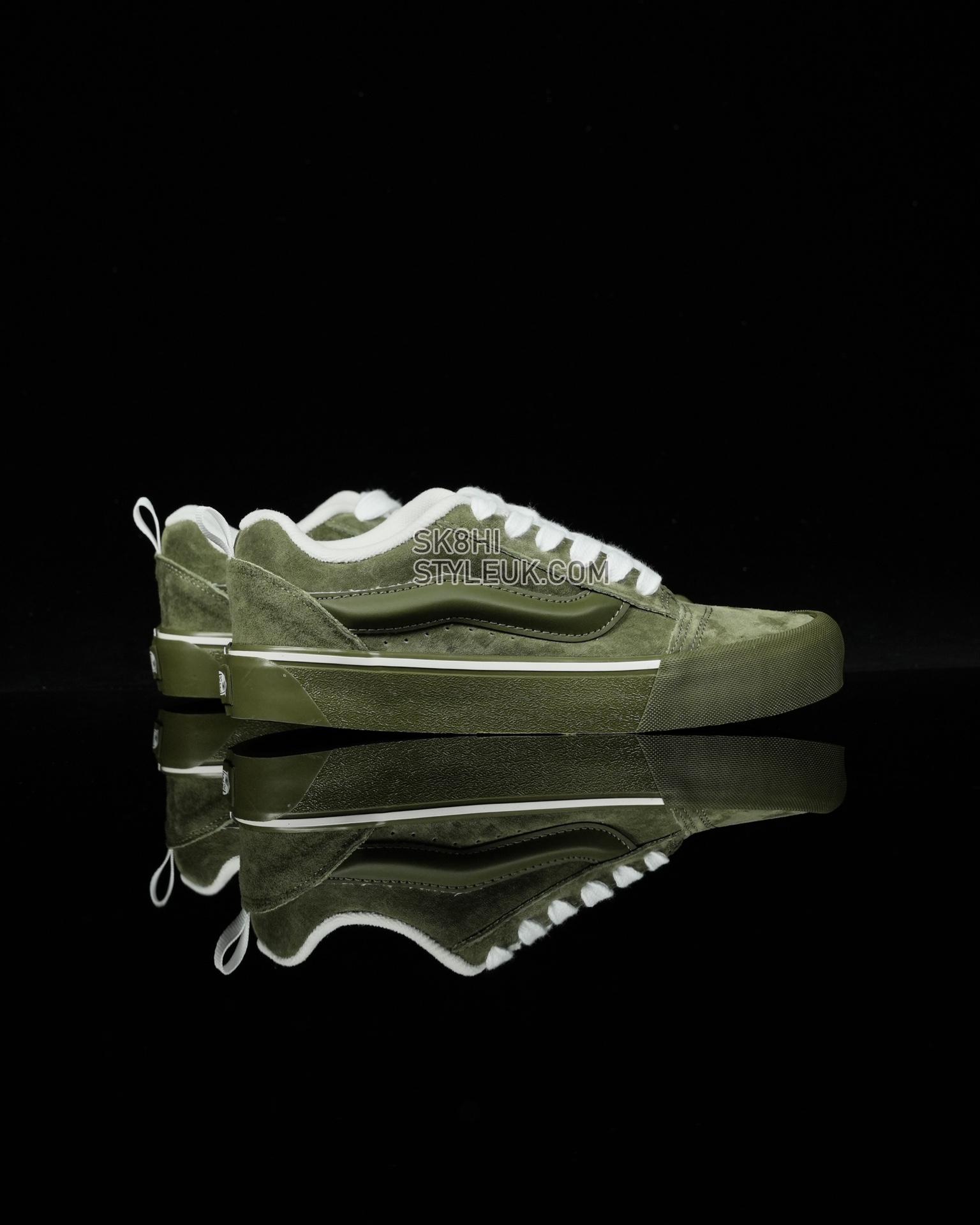 Vans Knu Skool Mono Mens Womens - Olive/Mint VN000CRPOLV Shoes