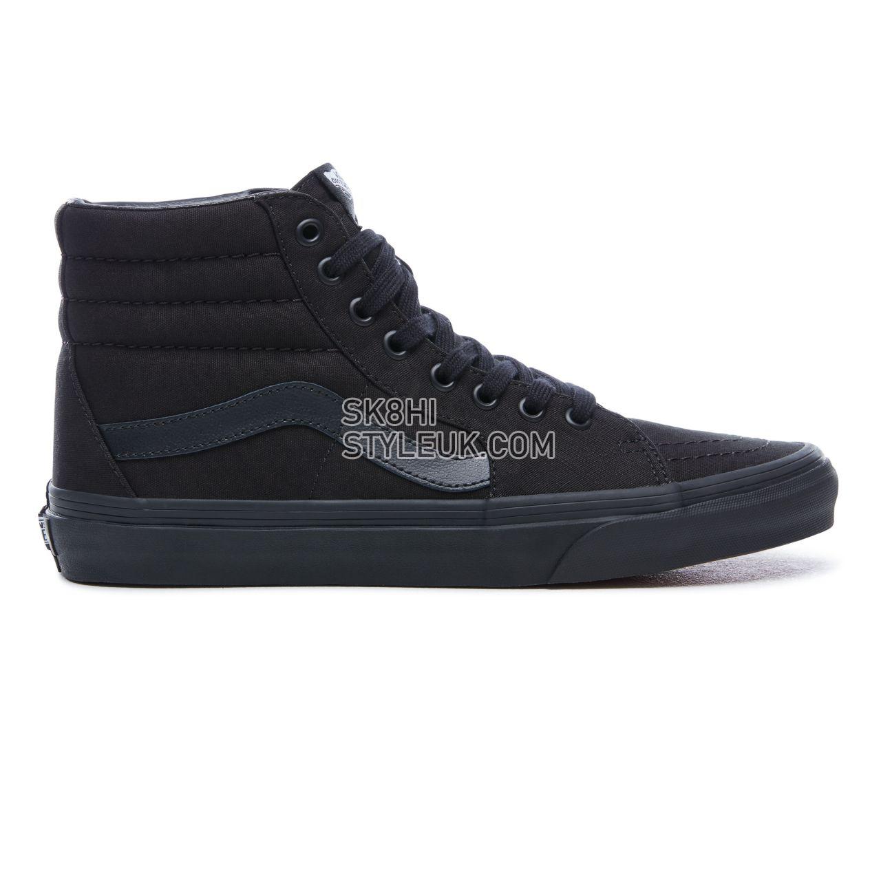 Vans Sk8-Hi Classic Mens Womens - Black VN000TS9BJ4 Shoes