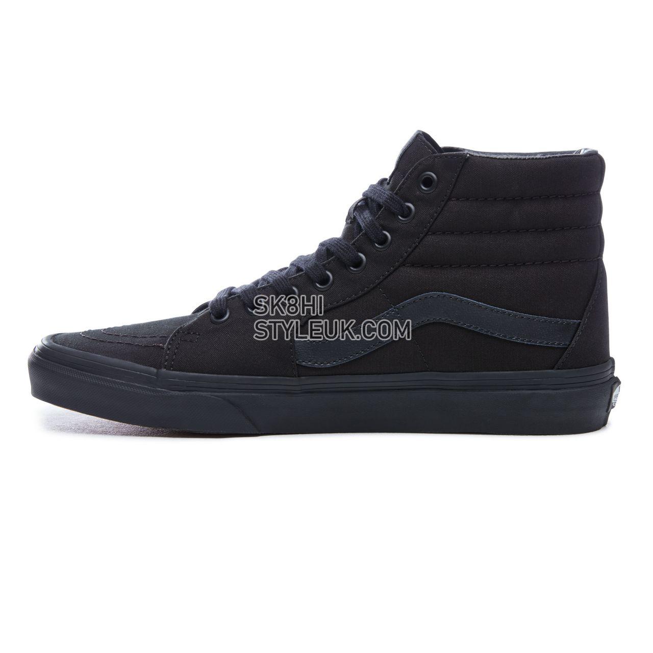 Vans Sk8-Hi Classic Mens Womens - Black VN000TS9BJ4 Shoes