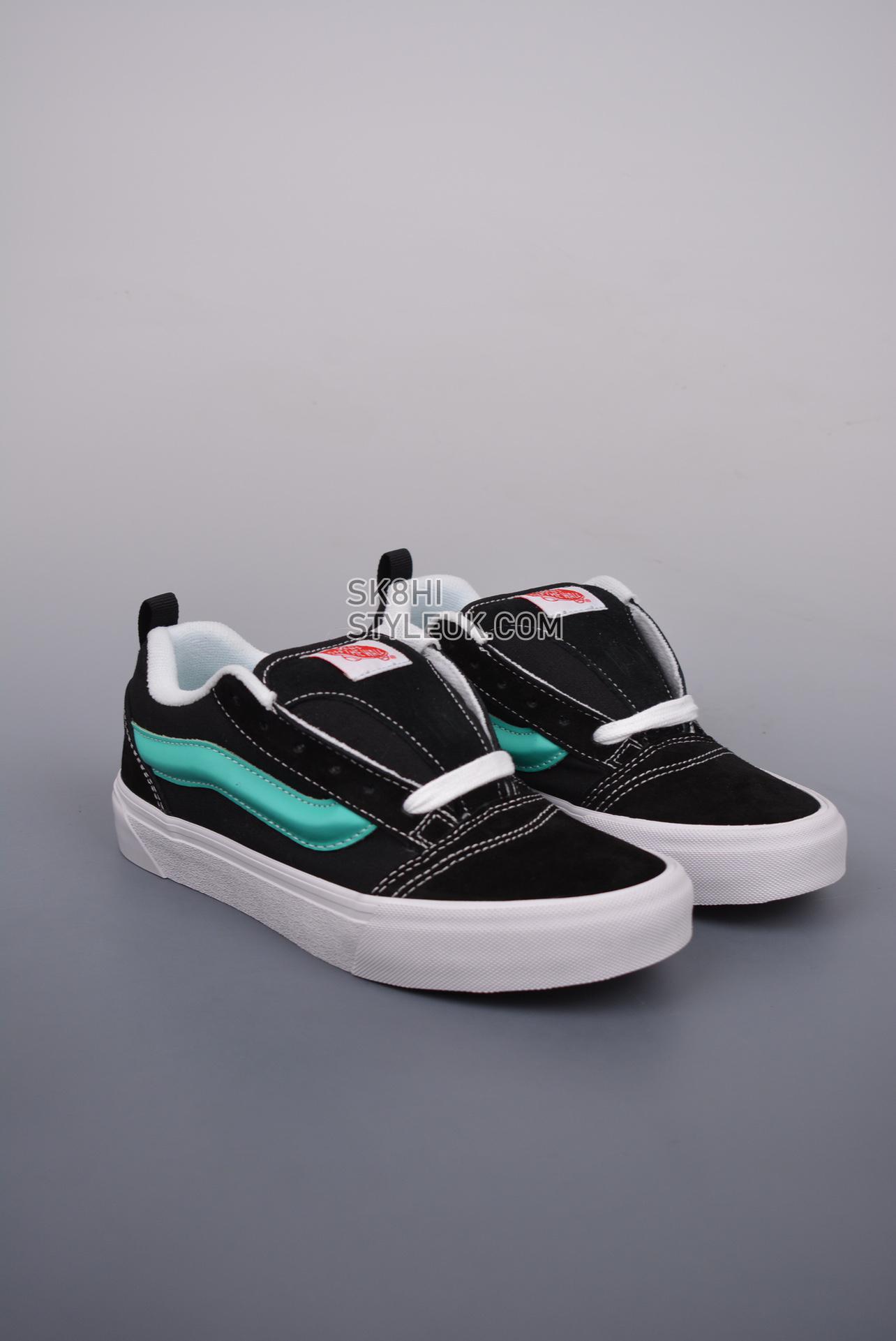 Vans Knu Skool Mens Womens - Black/Waterfall/Green VN0A3WM34FV-2 Shoes