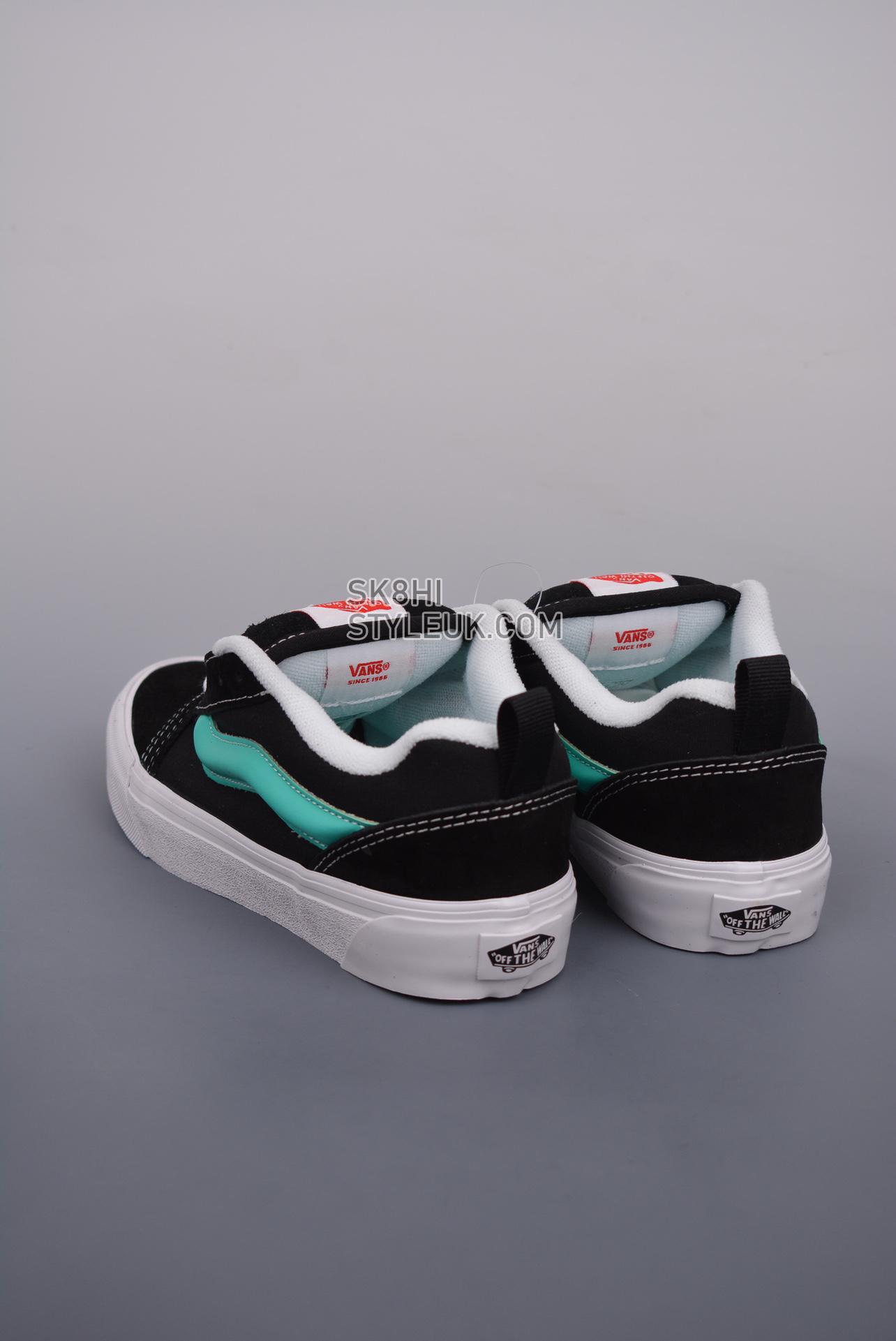 Vans Knu Skool Mens Womens - Black/Waterfall/Green VN0A3WM34FV-2 Shoes