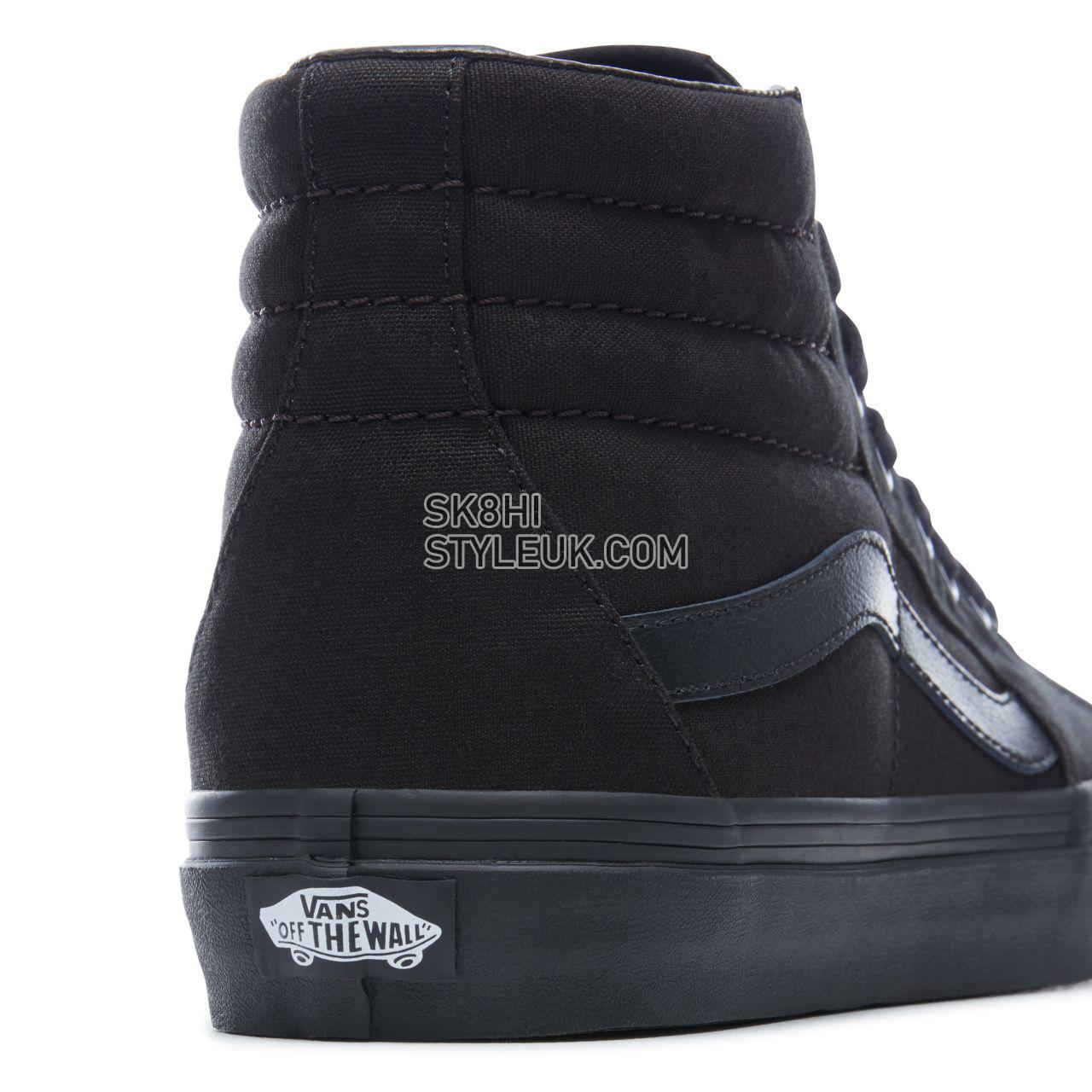 Vans Sk8-Hi Classic Mens Womens - Black VN000TS9BJ4 Shoes