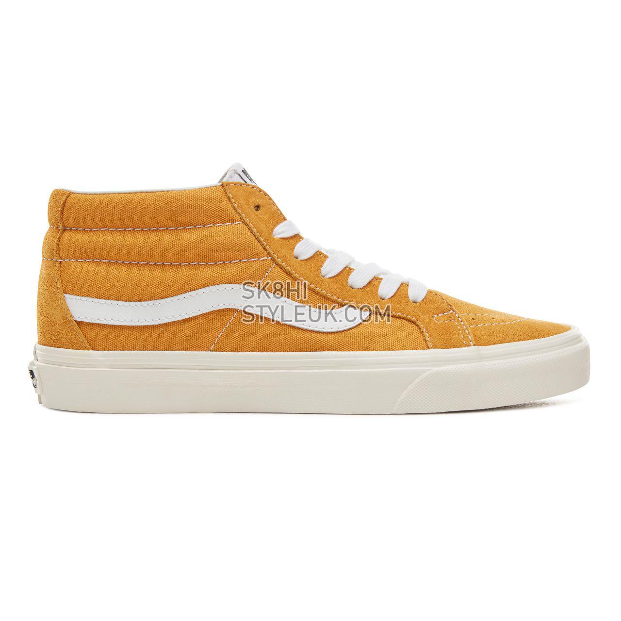 Vans Suede Retro Sport Sk8-Mid Reissue Classic Mens Womens - (Retro Sport) Sunflower VA3MV8UCP Shoes