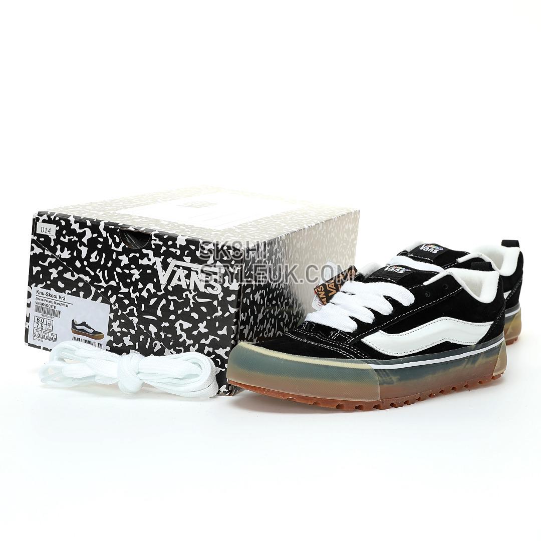 Imran Potato x Vans Knu Skool Vr3 Mens Womens - Black/White VN000E3QBX9-2 Shoes