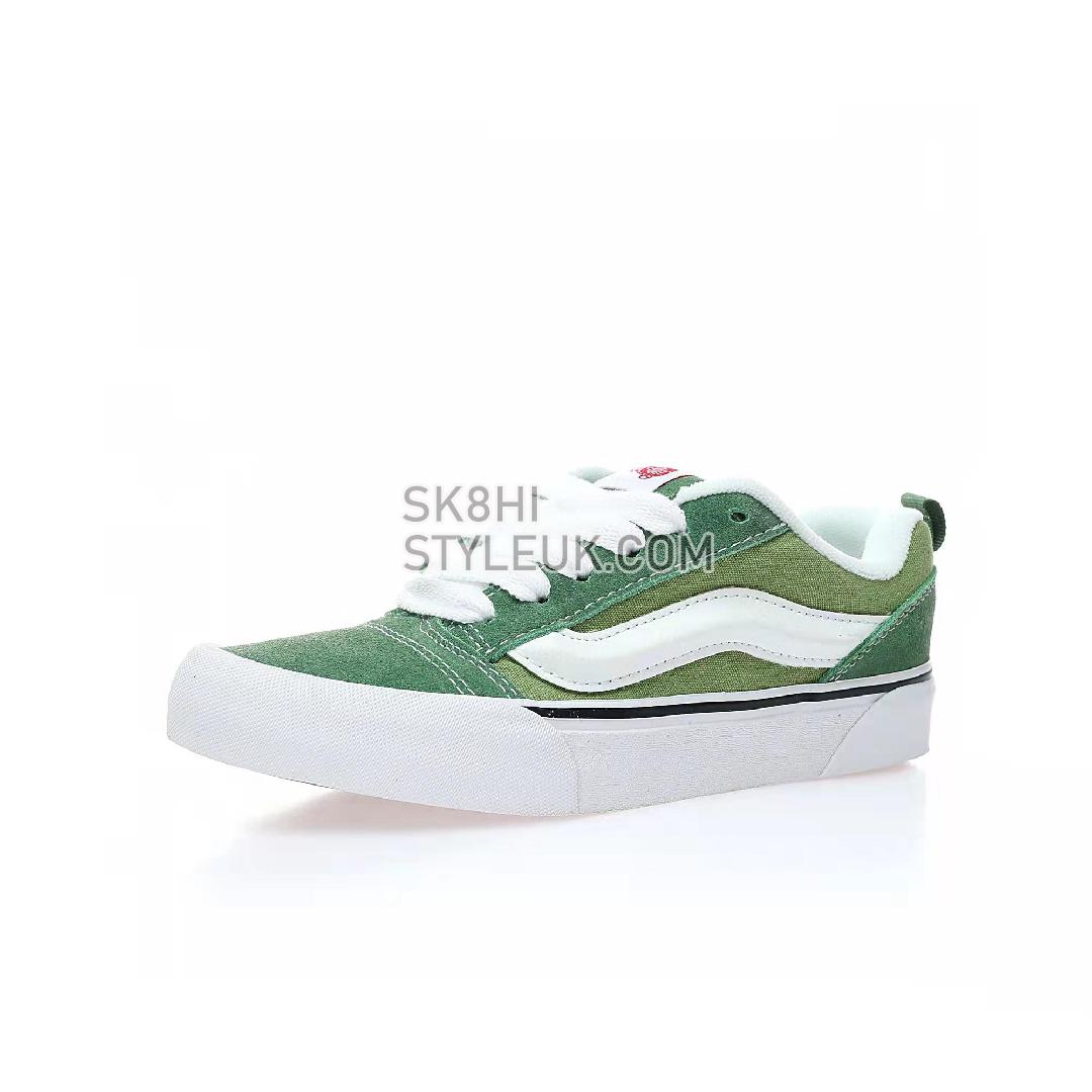 Vans Knu Skool Mens Womens - Green/White VN0009QCGRN-1 Shoes