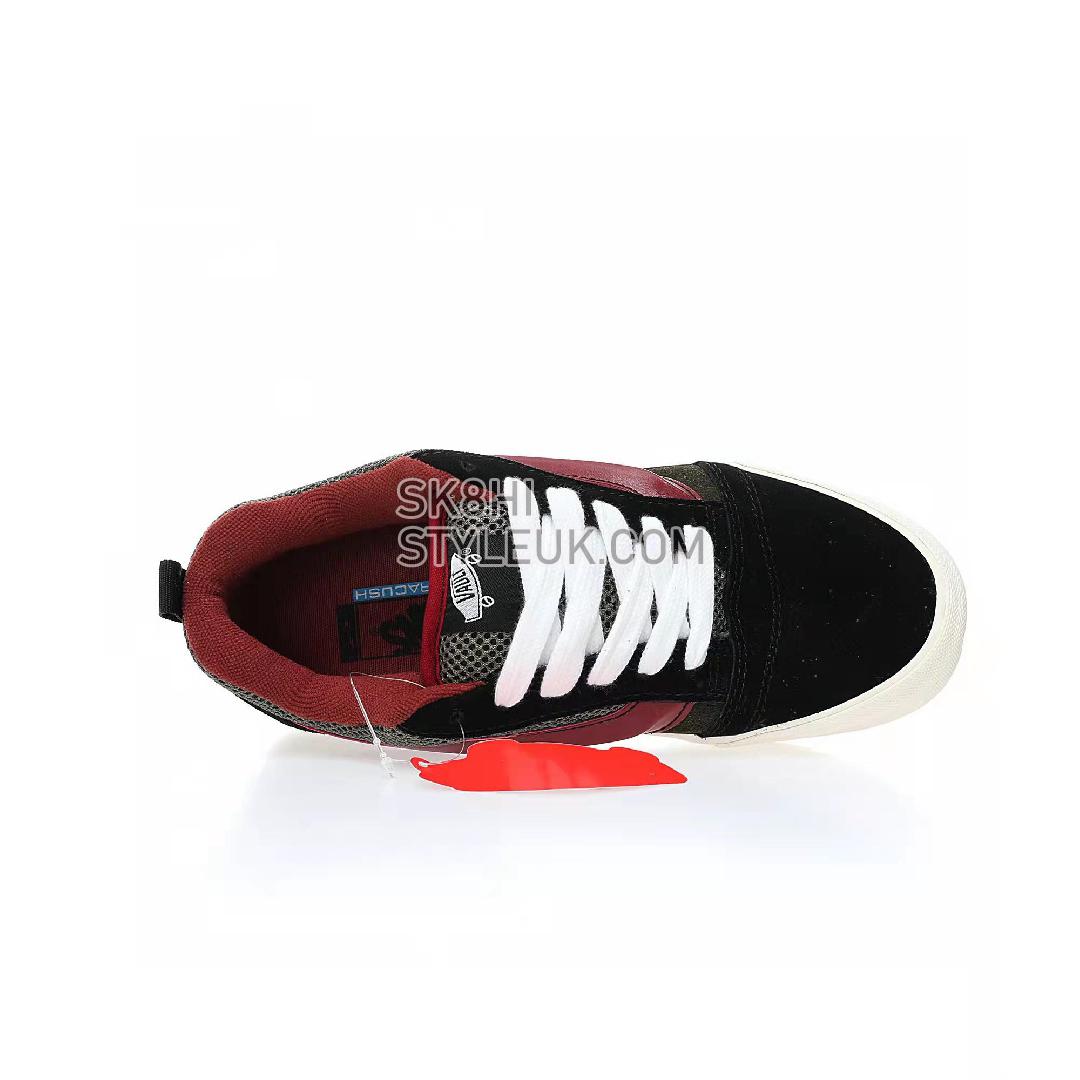 Vans Knu Skool VLT LX Devils Details Mens Womens - Kalamata/Black/Red VN0007QDBXV Shoes