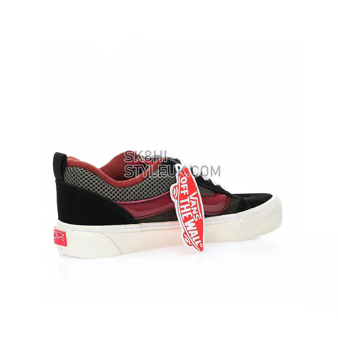 Vans Knu Skool VLT LX Devils Details Mens Womens - Kalamata/Black/Red VN0007QDBXV Shoes