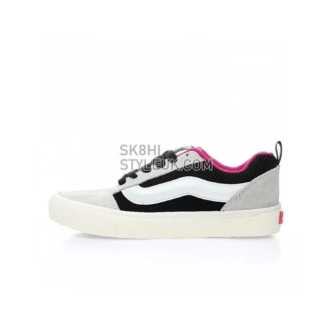 Vans Knu Skool VLT LX Devils Details Mens Womens - White/Black VN0007QDWHT Shoes