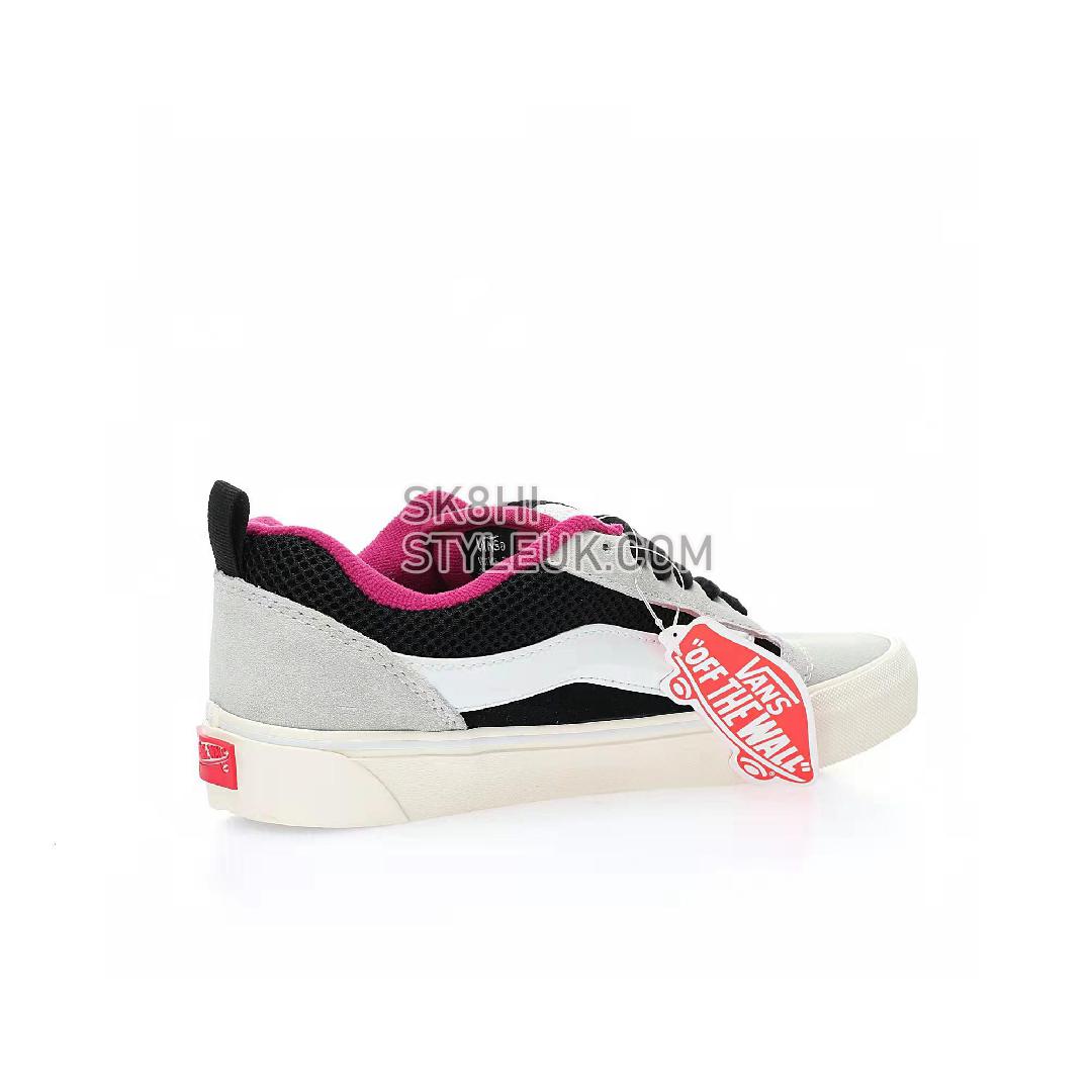 Vans Knu Skool VLT LX Devils Details Mens Womens - White/Black VN0007QDWHT Shoes