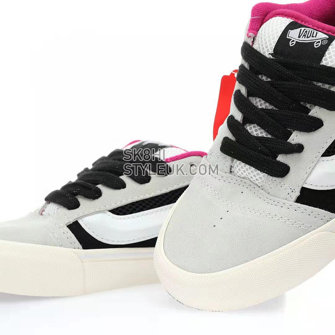 Vans Knu Skool VLT LX Devils Details Mens Womens - White/Black VN0007QDWHT Shoes