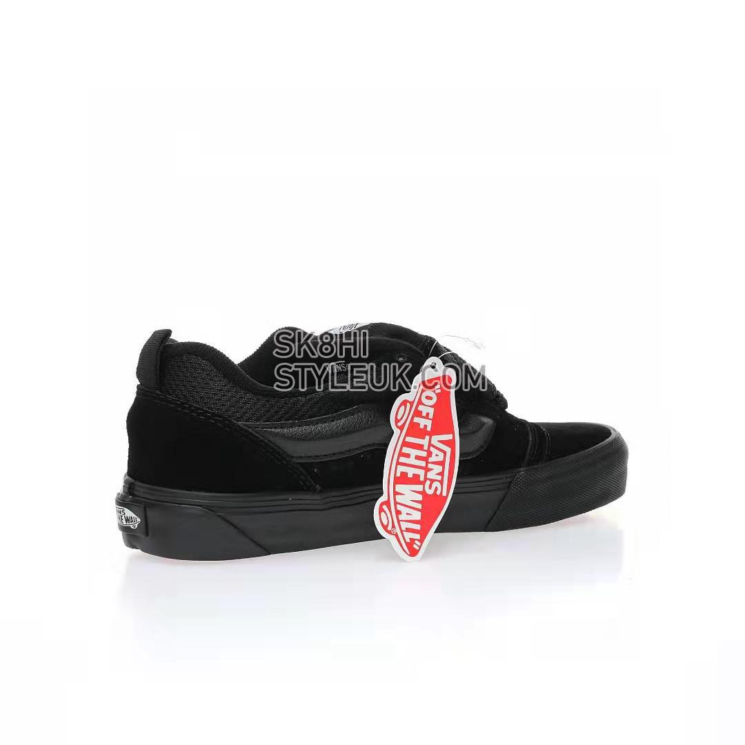 Vans Knu Skool Mens Womens - Triple Black/Black VN0009QCBKA Shoes