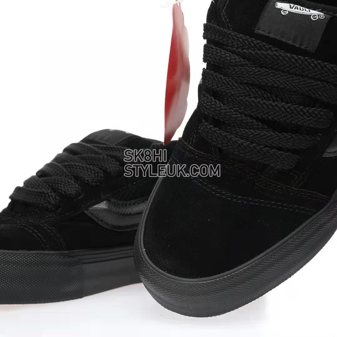 Vans Knu Skool Mens Womens - Triple Black/Black VN0009QCBKA Shoes