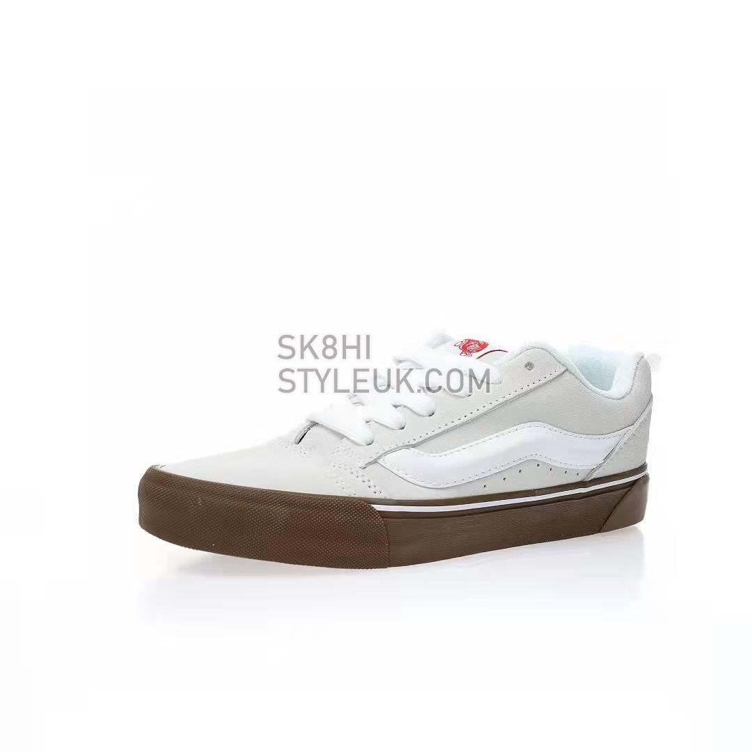 Vans Knu Skool Mens Womens - White/Gum VN0009QCWHT Shoes