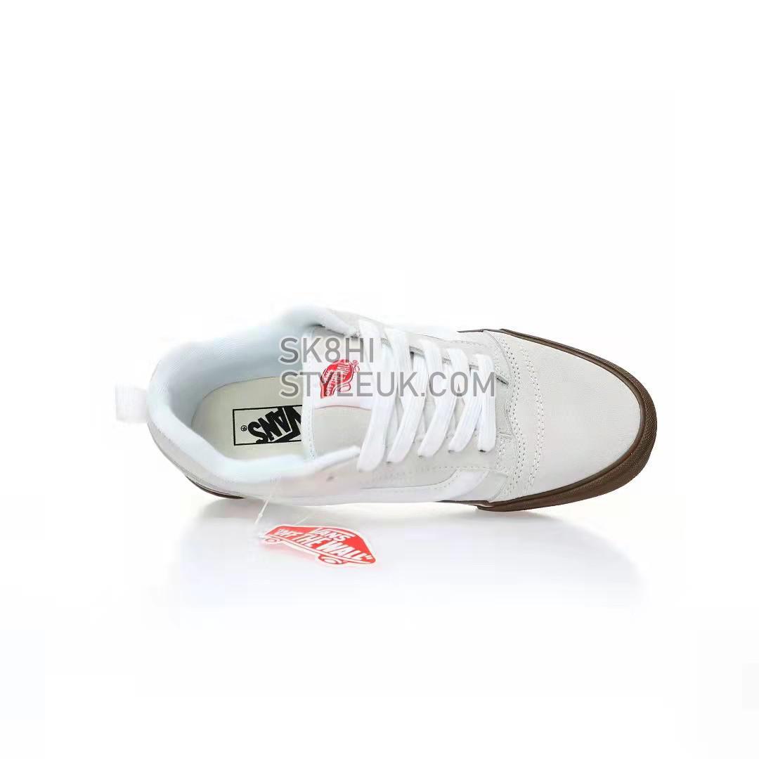 Vans Knu Skool Mens Womens - White/Gum VN0009QCWHT Shoes