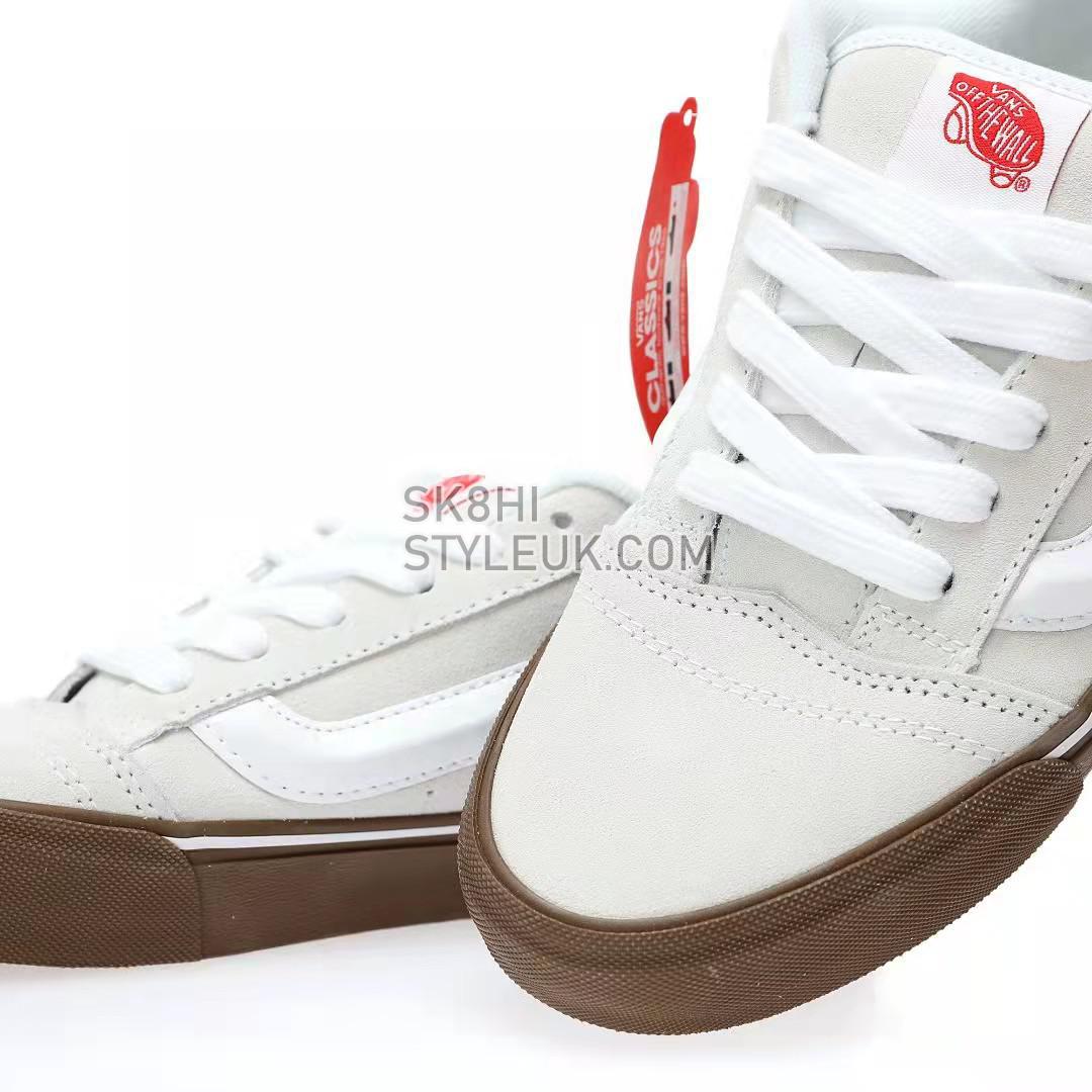 Vans Knu Skool Mens Womens - White/Gum VN0009QCWHT Shoes