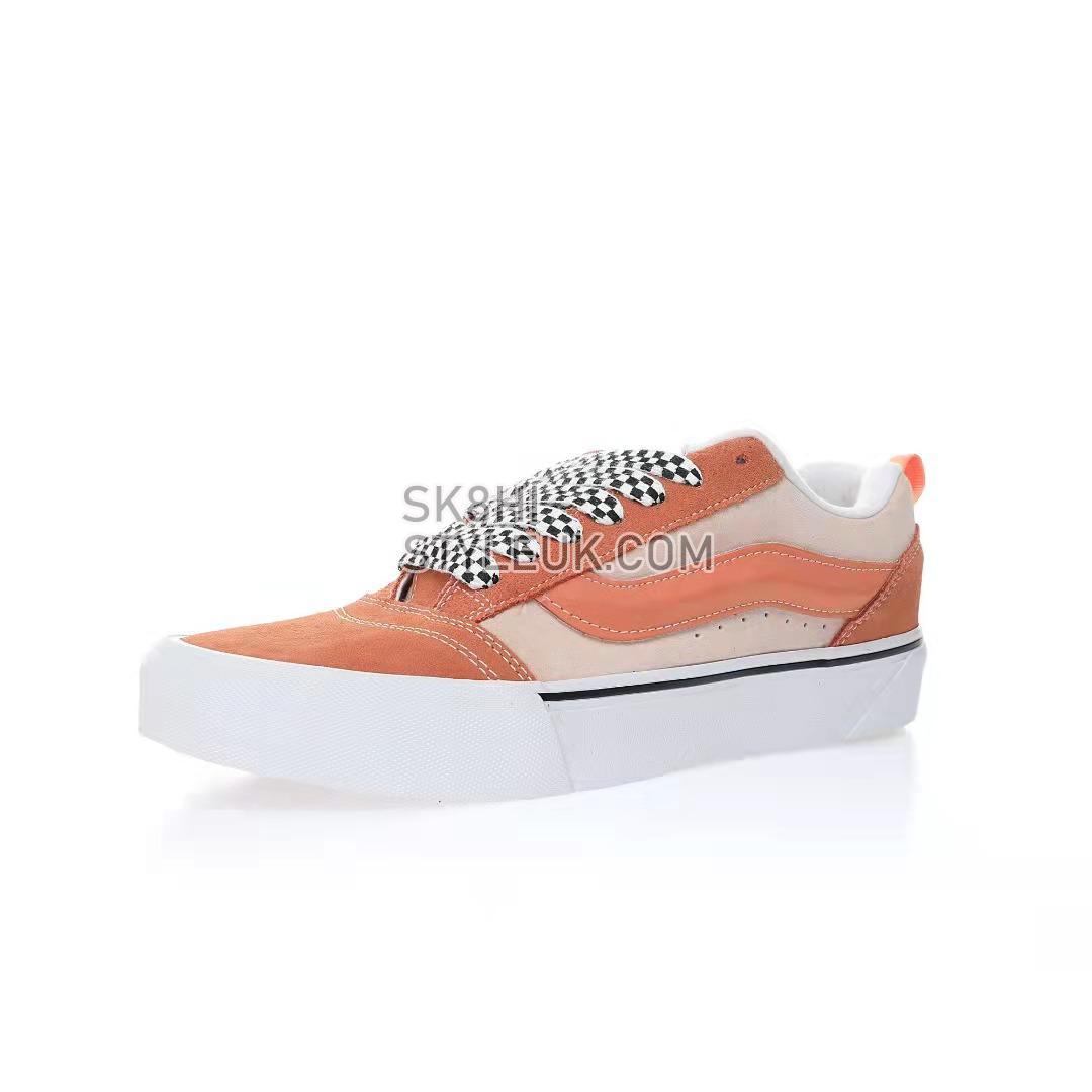 Vans Knu Skool VLT LX Mens Womens - Peach Dust/Orange VN0007QDBM0 Shoes