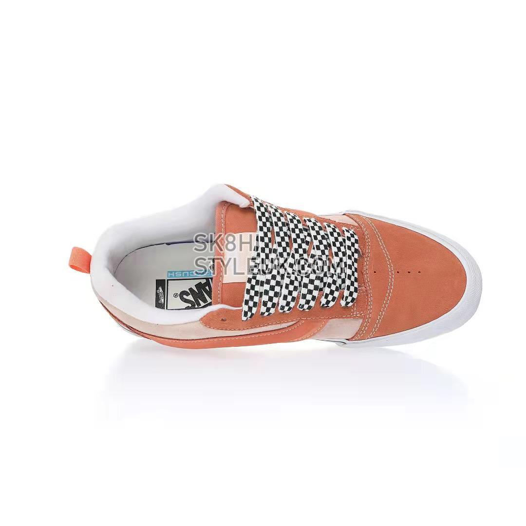 Vans Knu Skool VLT LX Mens Womens - Peach Dust/Orange VN0007QDBM0 Shoes