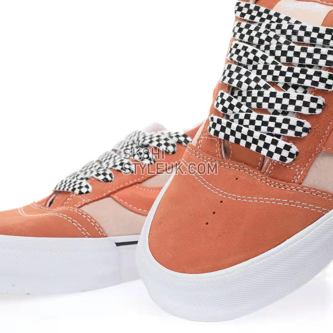 Vans Knu Skool VLT LX Mens Womens - Peach Dust/Orange VN0007QDBM0 Shoes