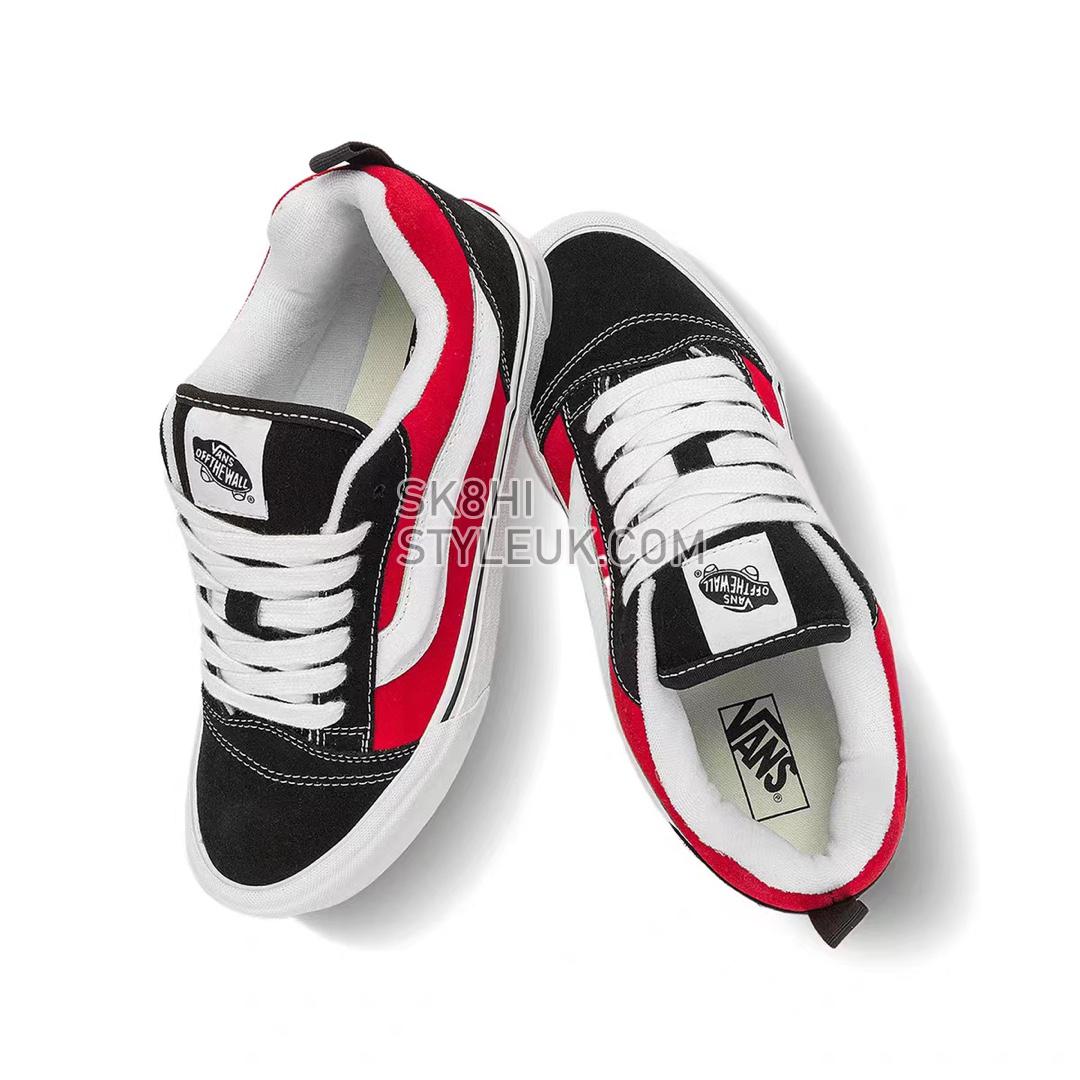 Vans Knu Skool Mens Womens - Red/True White/Black VN0009QC6RT Shoes