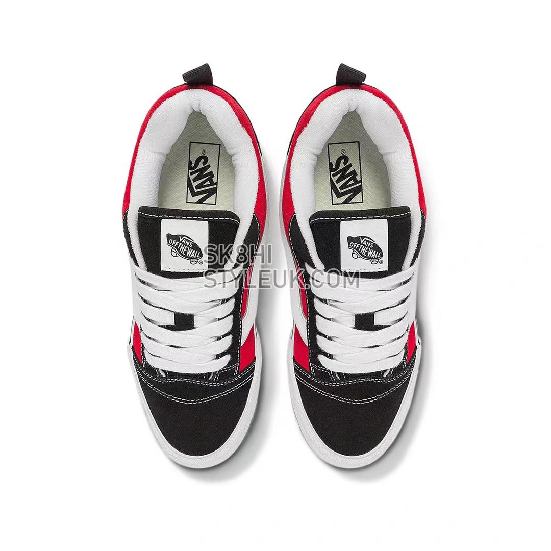 Vans Knu Skool Mens Womens - Red/True White/Black VN0009QC6RT Shoes