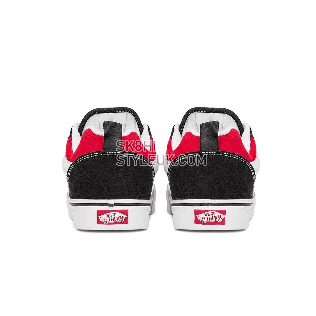 Vans Knu Skool Mens Womens - Red/True White/Black VN0009QC6RT Shoes