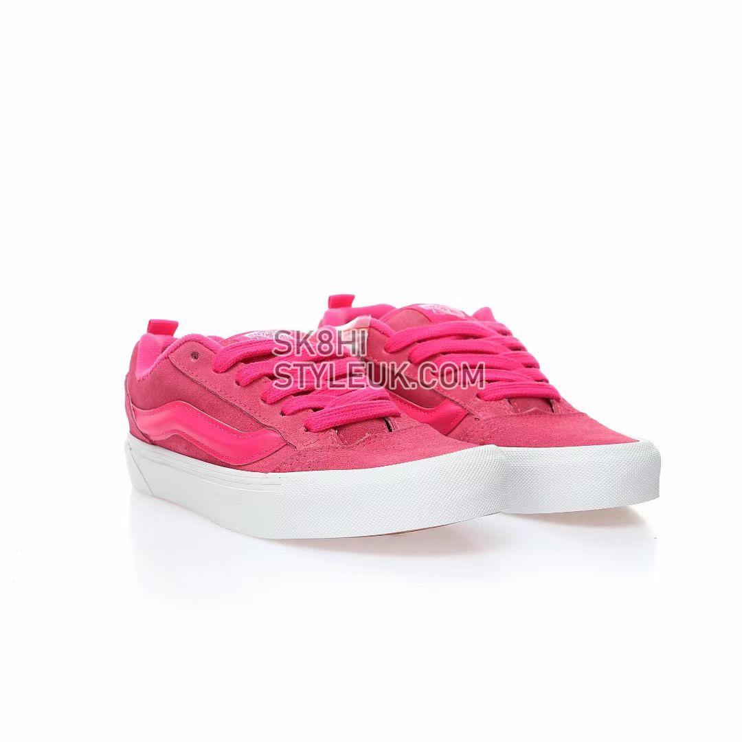 Vans Knu Skool Mens Womens - Pink Glo/Pink VN0009QCYU2 Shoes