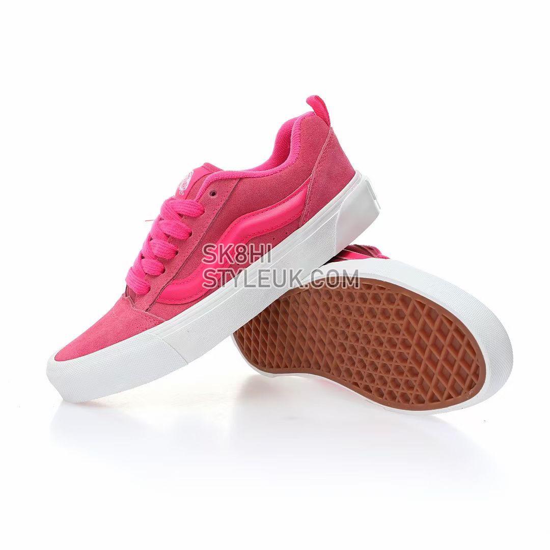 Vans Knu Skool Mens Womens - Pink Glo/Pink VN0009QCYU2 Shoes