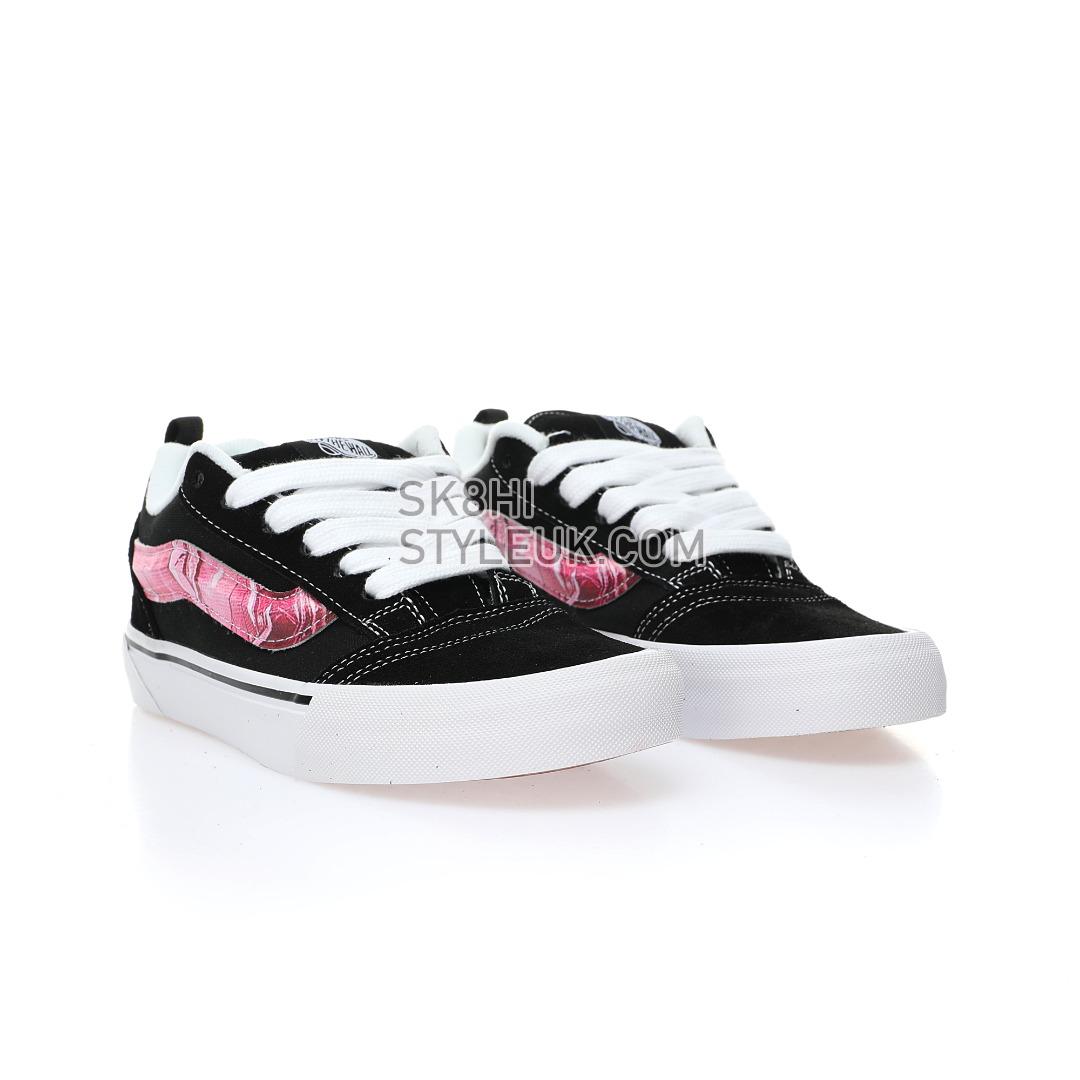 Vans x Peaches KNU Skool Mens Womens - Black/Pink/White VN0009QCB9P Shoes