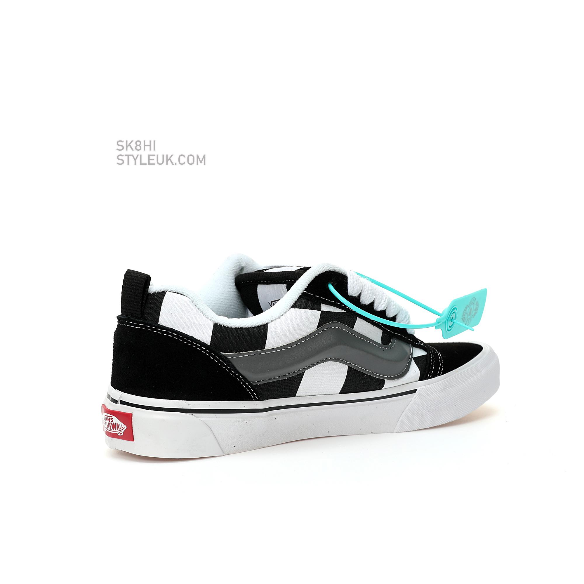 Vans Knu Skool Checkerboard Mens Womens - Mega Check Black/White VN0009QCCJJ Shoes