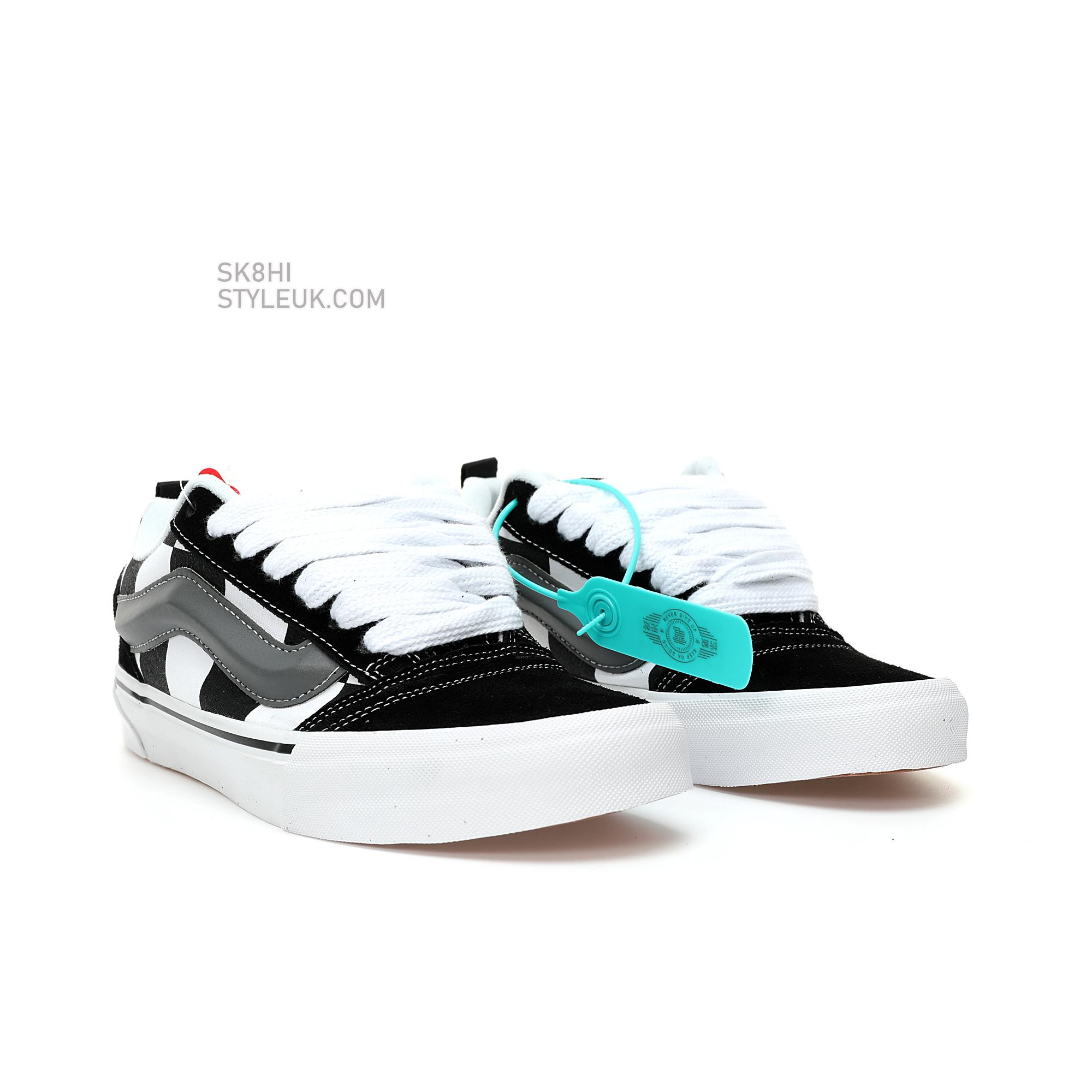 Vans Knu Skool Checkerboard Mens Womens - Mega Check Black/White VN0009QCCJJ Shoes