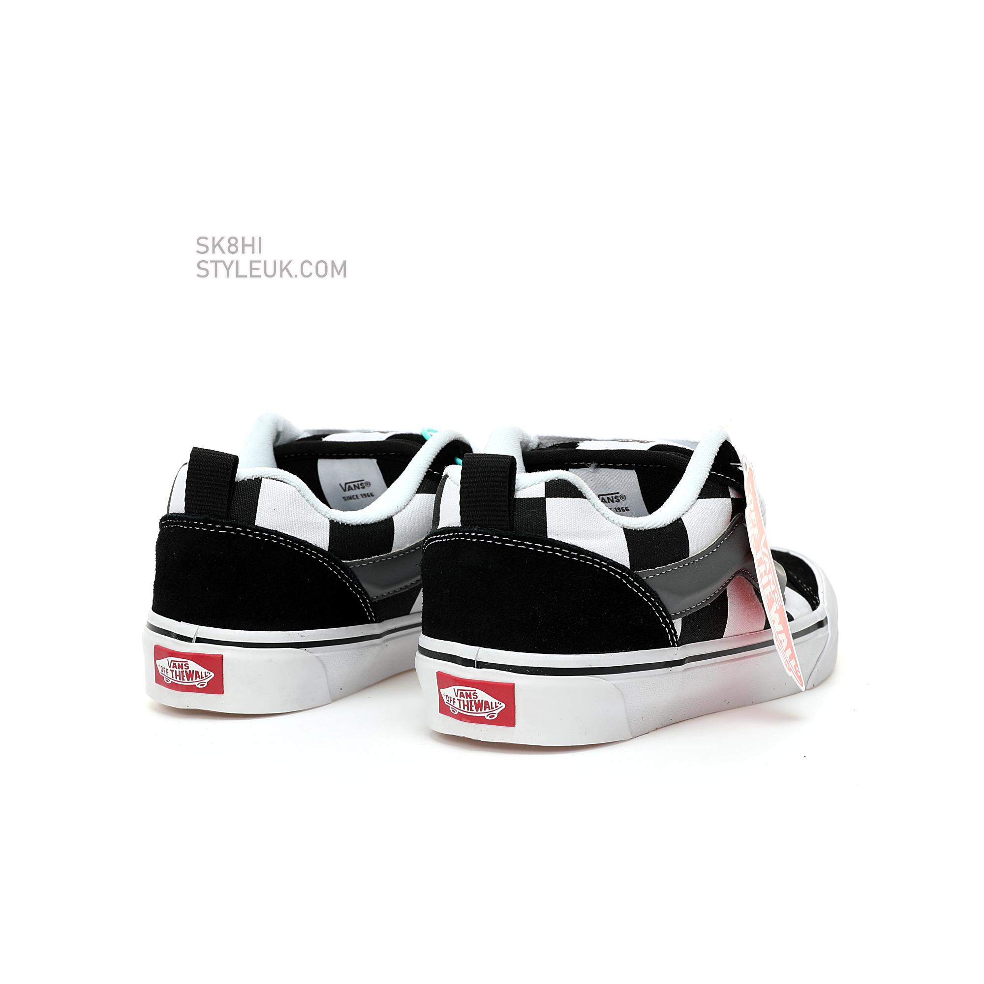 Vans Knu Skool Checkerboard Mens Womens - Mega Check Black/White VN0009QCCJJ Shoes