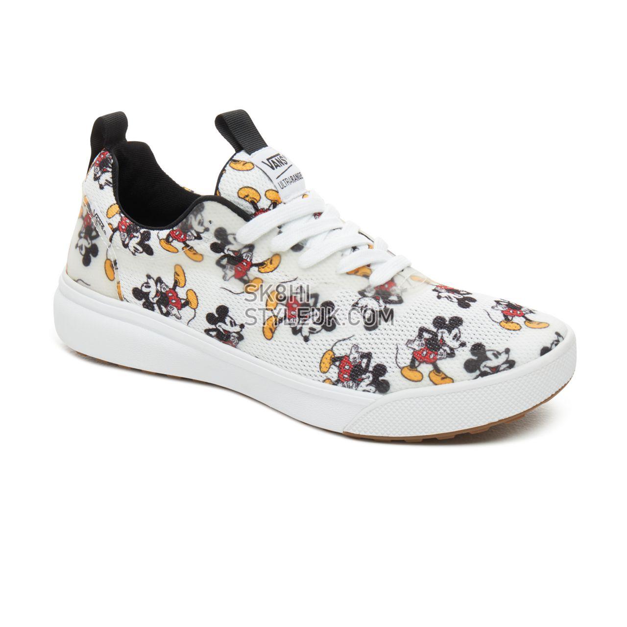 Vans Disney x Vans Ultrarange Rapidweld Classic Mens Womens - (Disney) Mickey Mouse/White VN0A3MVUURN Shoes