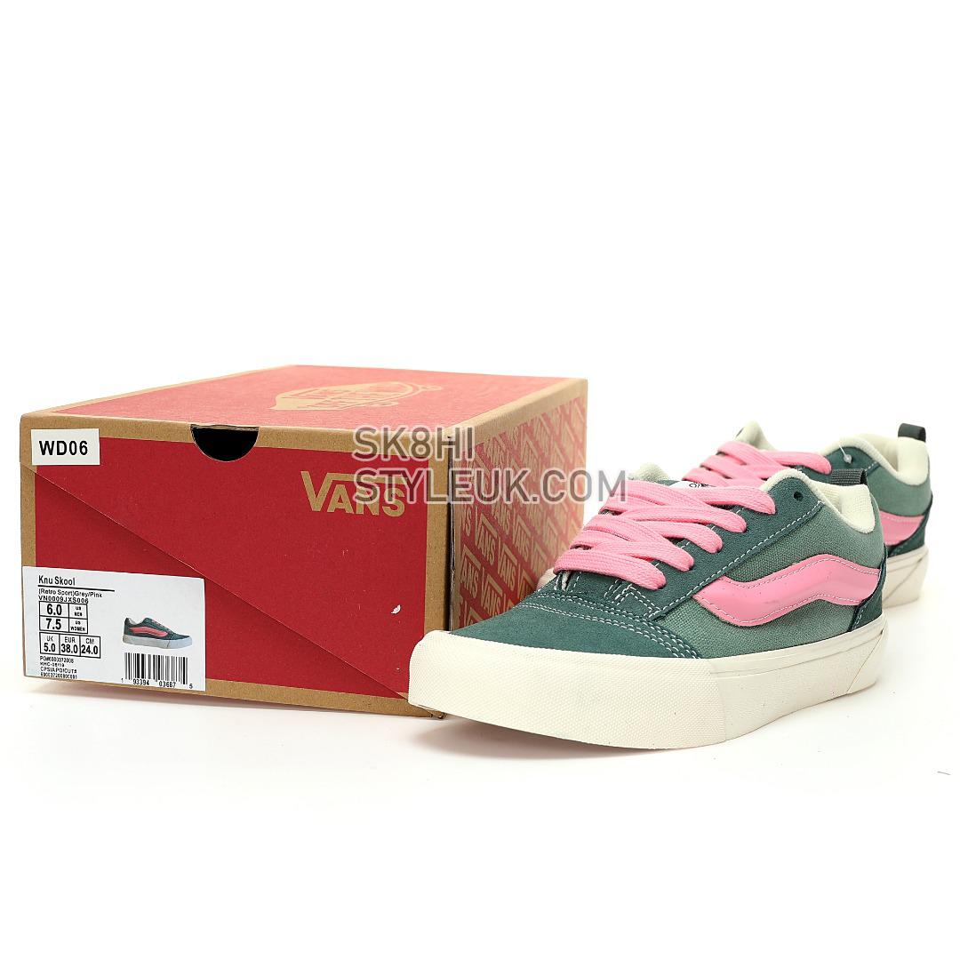 Vans Knu Skool Mens Womens - Green/Pink VN0A3DZ3BOC-1 Shoes