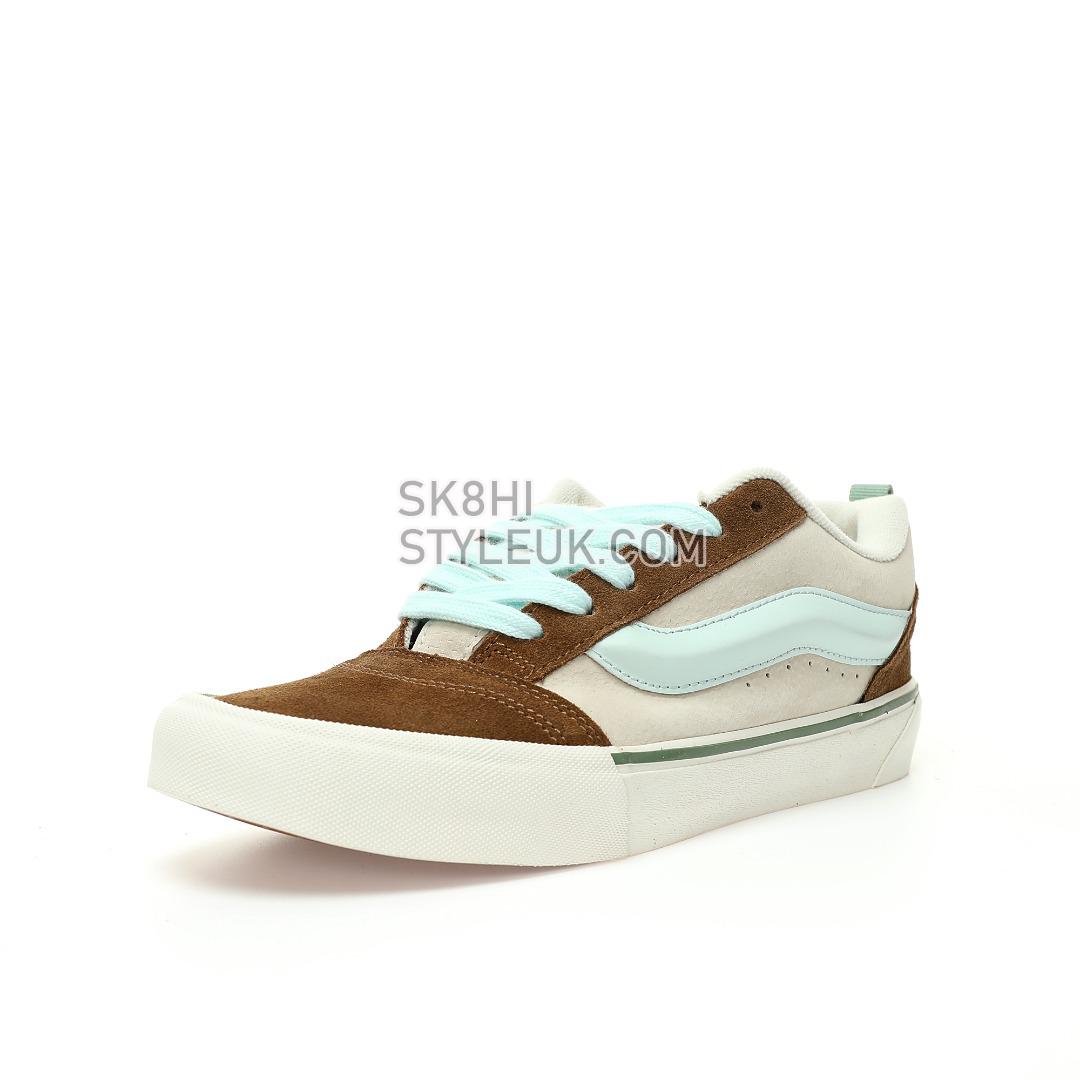 Vans Knu Skool Mens Womens - Tri Block Blue/Brown VN0009QCBLU Shoes