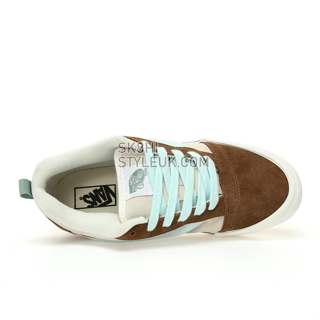 Vans Knu Skool Mens Womens - Tri Block Blue/Brown VN0009QCBLU Shoes