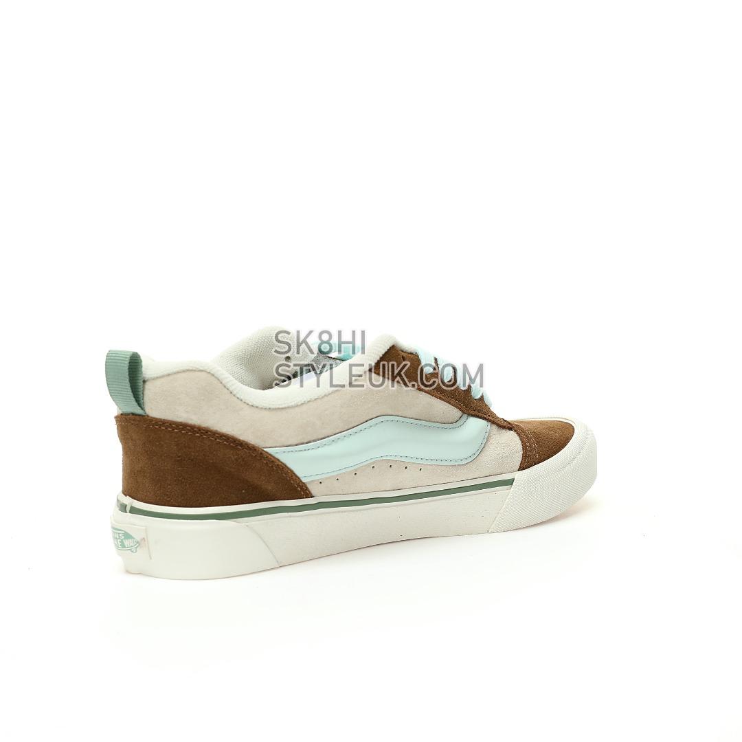 Vans Knu Skool Mens Womens - Tri Block Blue/Brown VN0009QCBLU Shoes