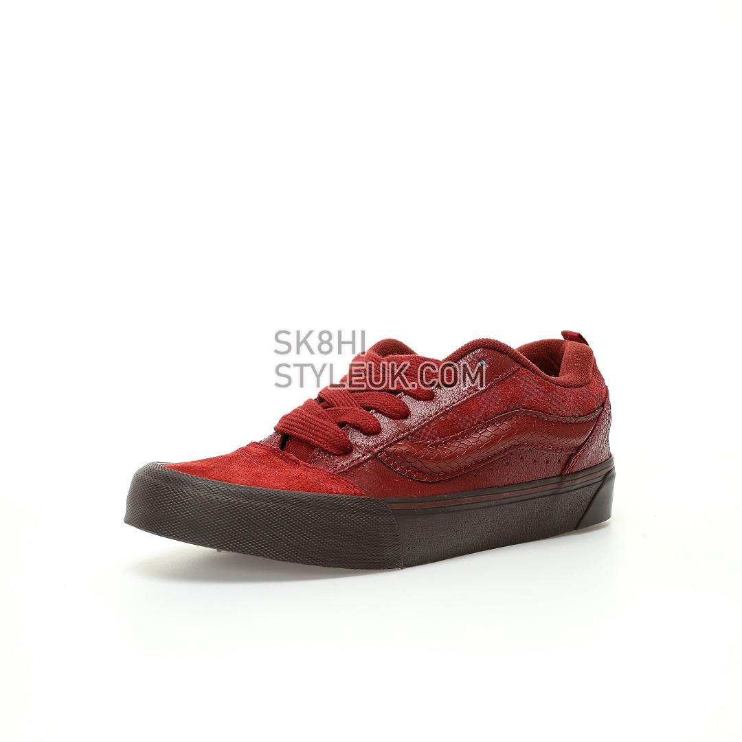 Vans Knu Skool Mens Womens - Red/Gum VN0009QC02Y-1 Shoes