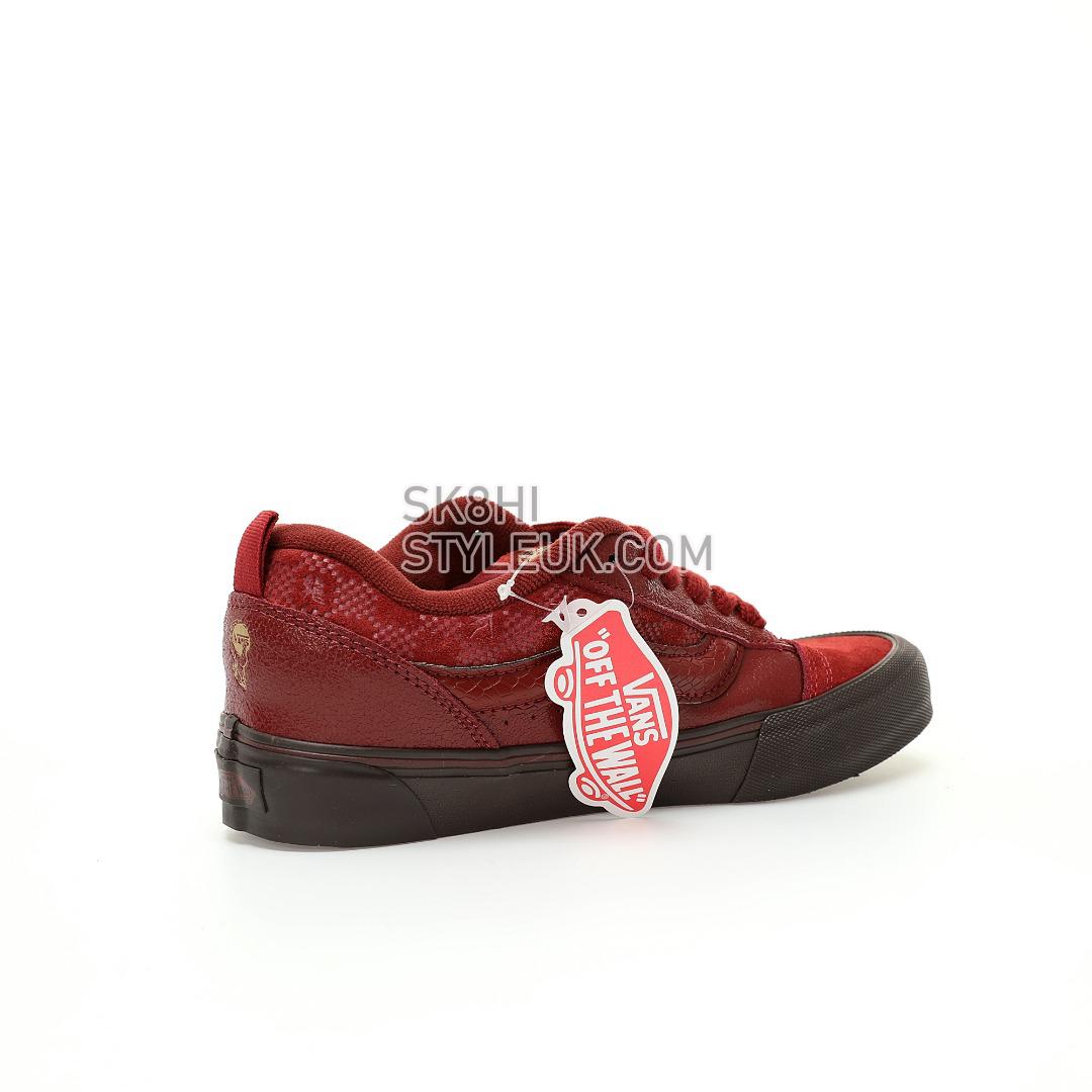 Vans Knu Skool Mens Womens - Red/Gum VN0009QC02Y-1 Shoes