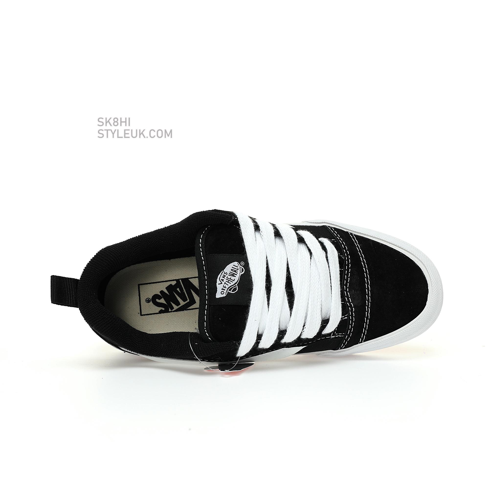 Vans Knu Skool Mens Womens - Black/White VN0009QC6BT-2 Shoes