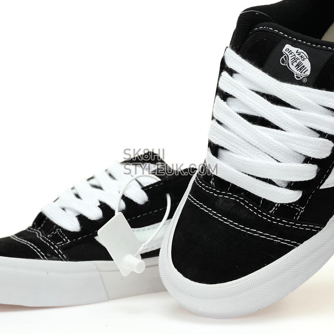 Vans Knu Skool Mens Womens - Black/White VN0009QC6BT-2 Shoes