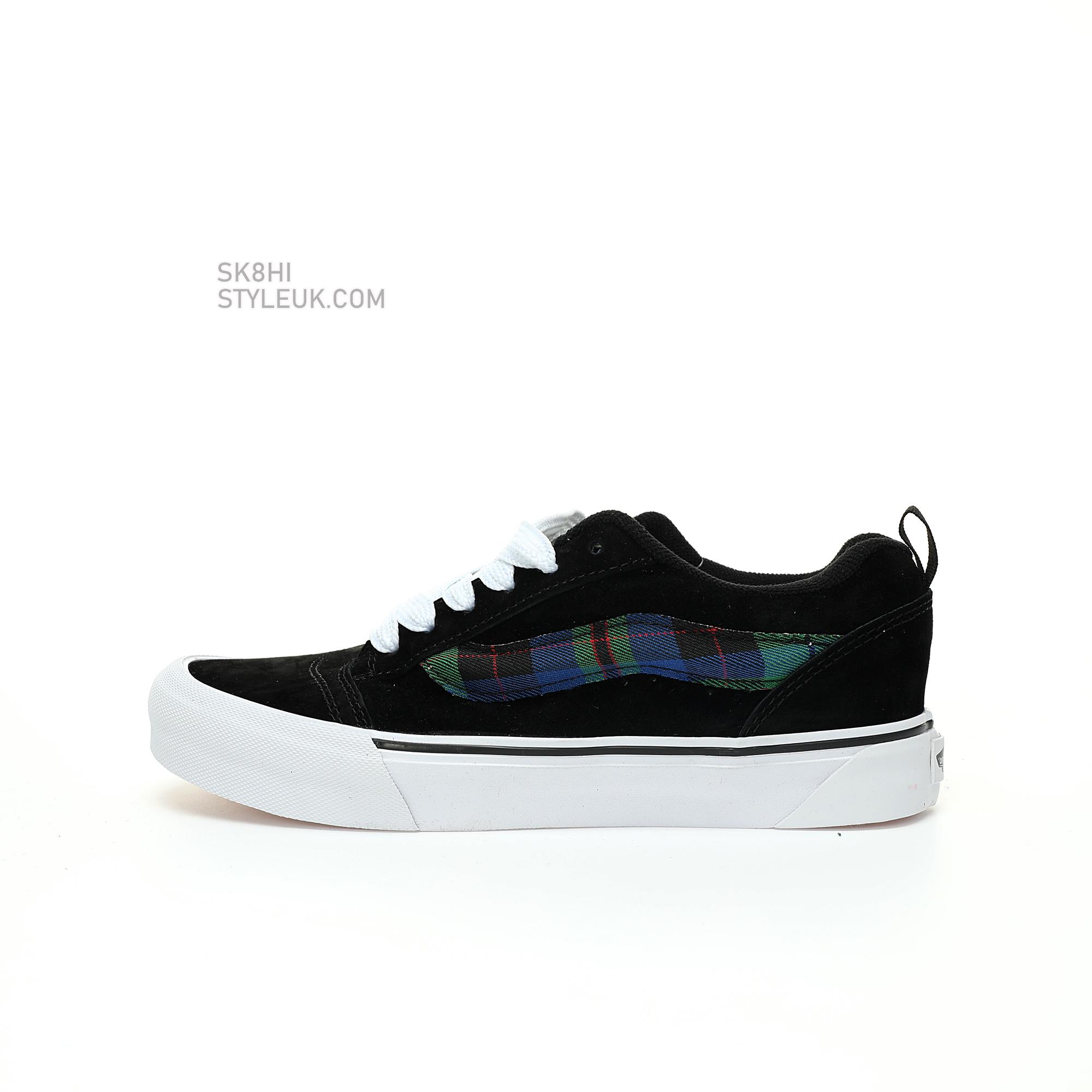 Vans Knu Skool Mens Womens - Black/Green/Blue VN0009QC3M5-1 Shoes