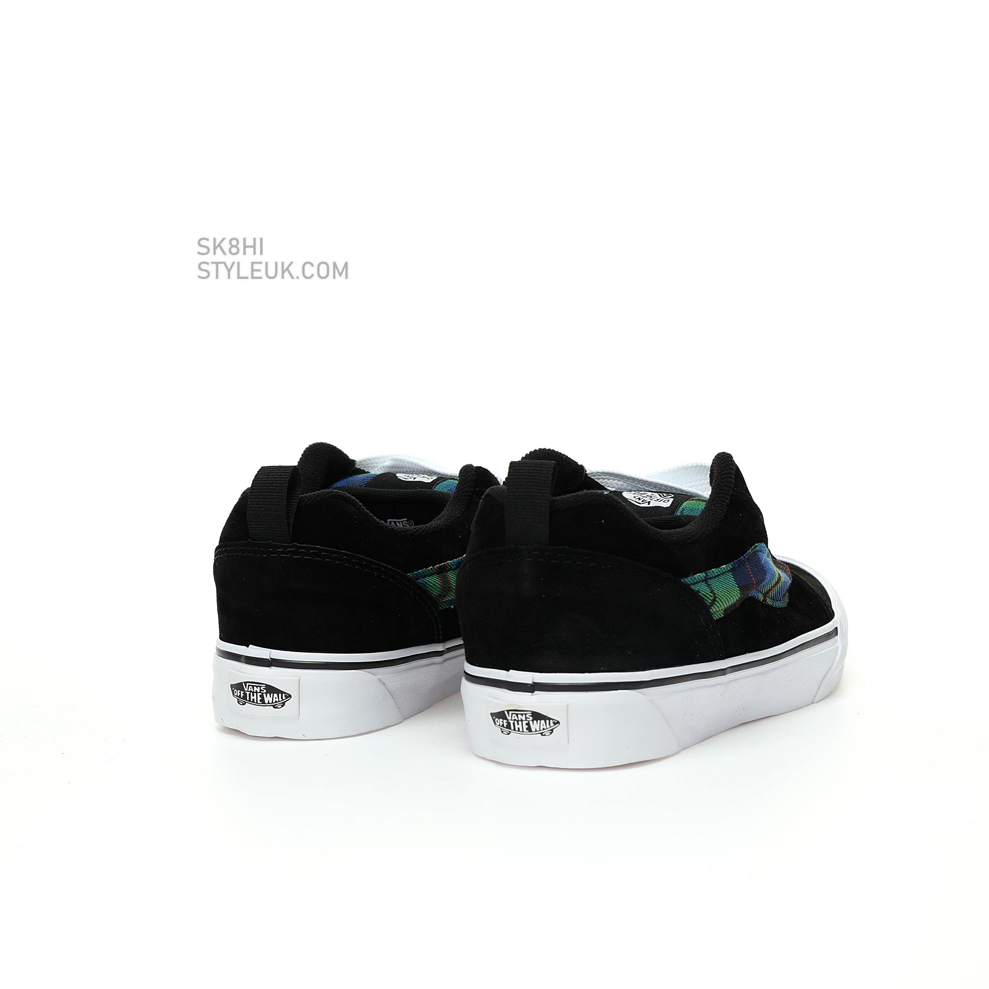 Vans Knu Skool Mens Womens - Black/Green/Blue VN0009QC3M5-1 Shoes