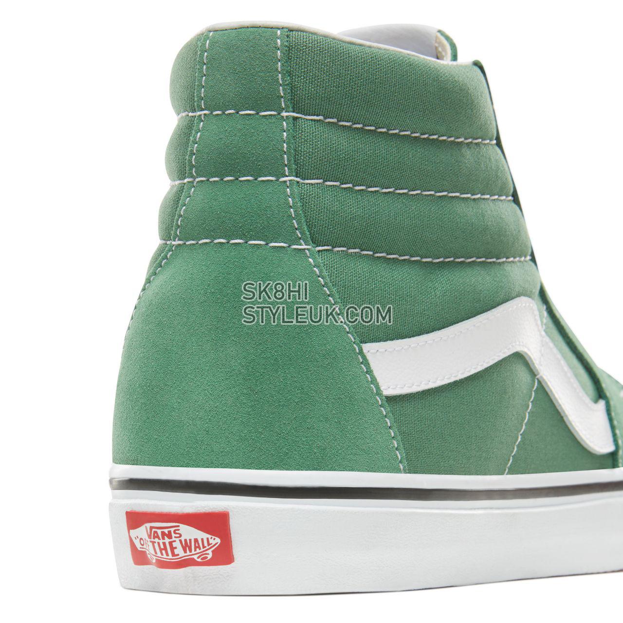 Vans Sk8-Hi Classic Mens Womens - Deep Grass Green/True White VN0A38GEUKV Shoes