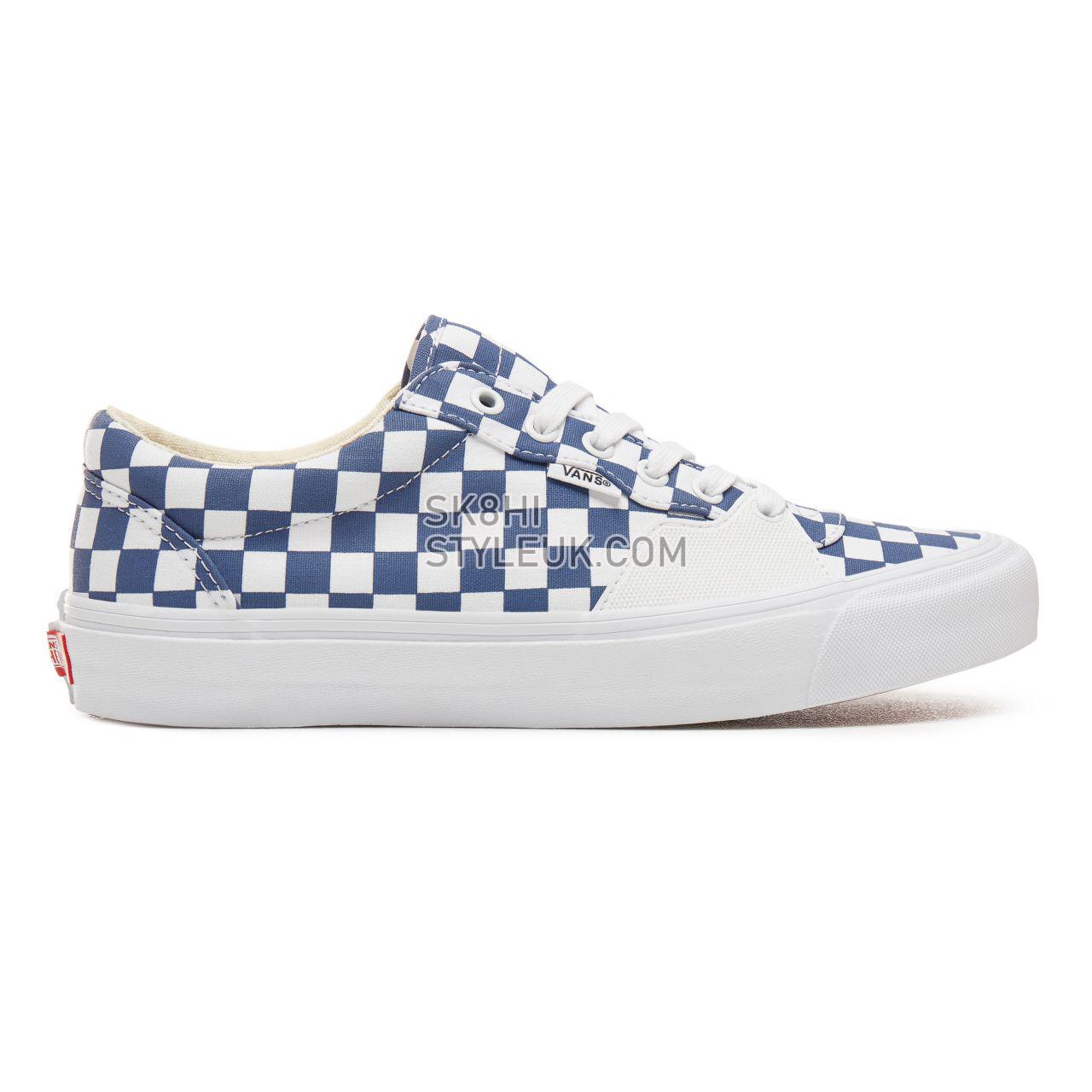 Vans Checkerboard Style 205 Classic Mens Womens - (Checkerboard) True Navy/True White VN0A3DPTUR4 Shoes