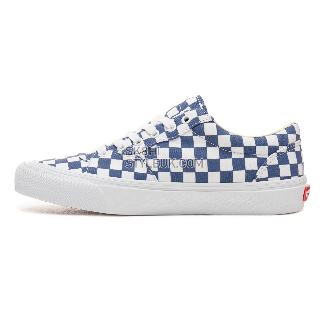 Vans Checkerboard Style 205 Classic Mens Womens - (Checkerboard) True Navy/True White VN0A3DPTUR4 Shoes