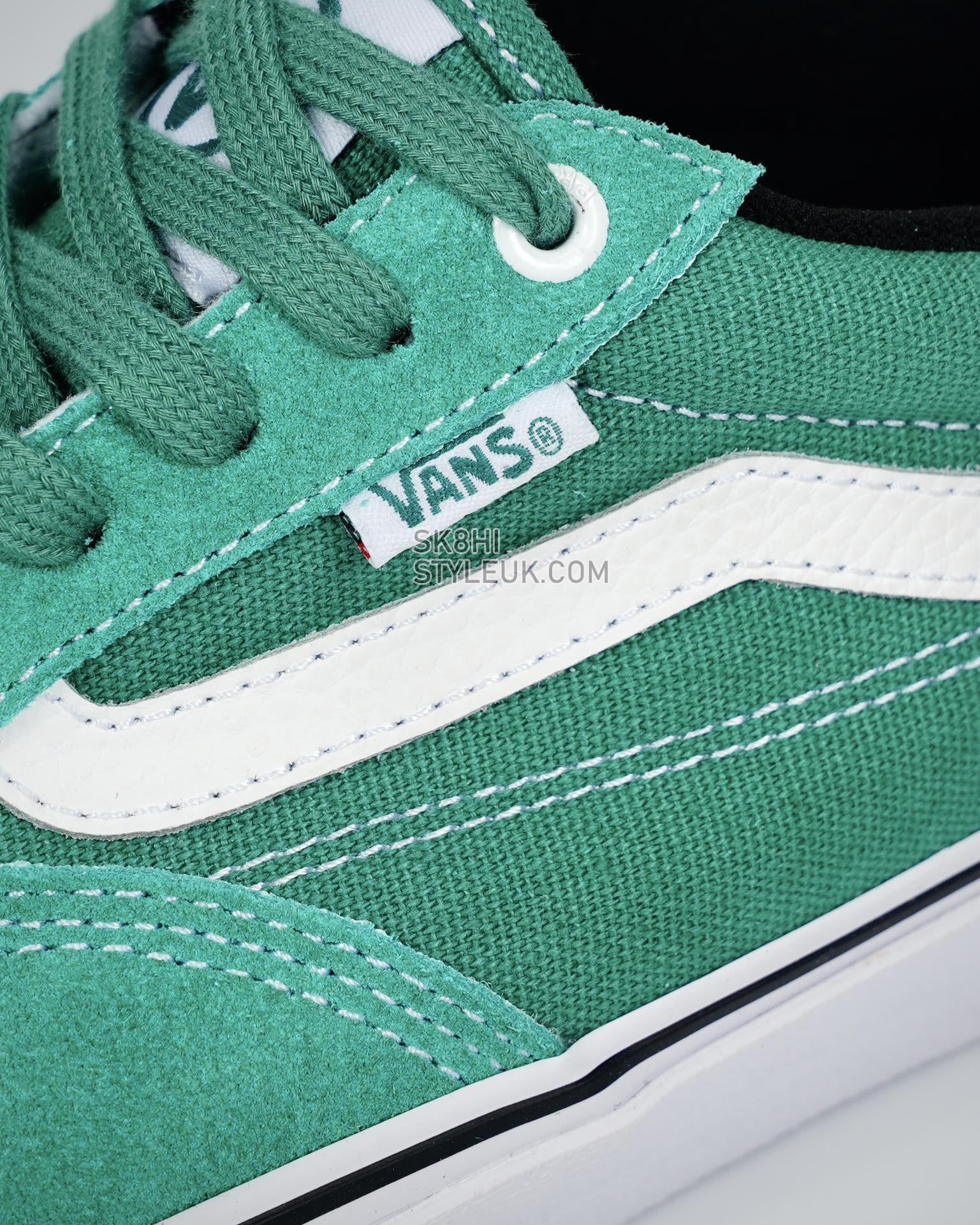 Vans Rowan Pro Mens Womens - Pine Green/White VN0A4TZC10M-1 Shoes