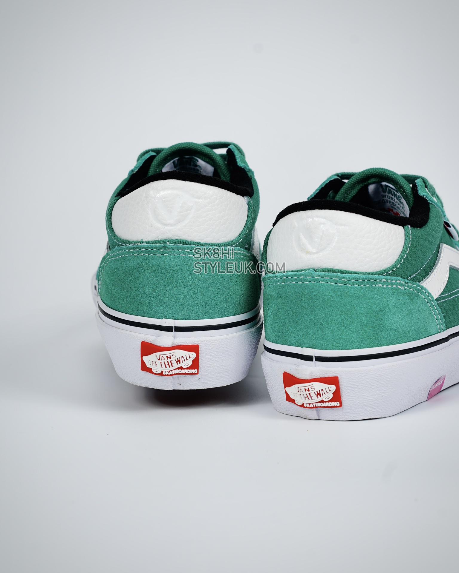 Vans Rowan Pro Mens Womens - Pine Green/White VN0A4TZC10M-1 Shoes