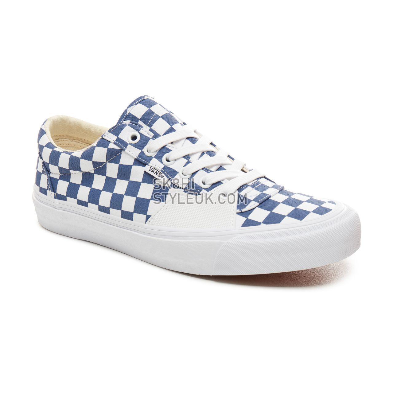 Vans Checkerboard Style 205 Classic Mens Womens - (Checkerboard) True Navy/True White VN0A3DPTUR4 Shoes